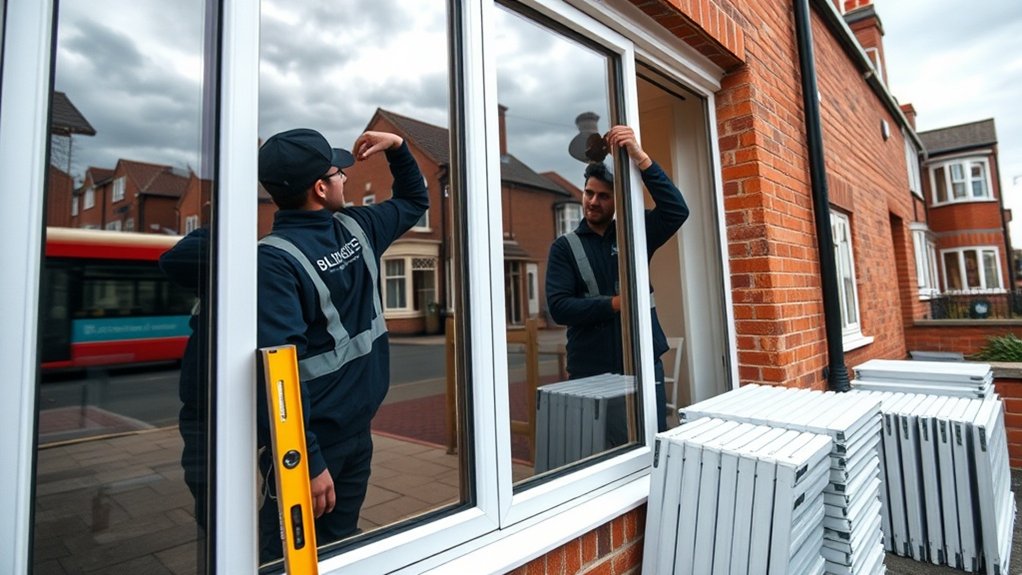 Glazier in Courtfield Gardens