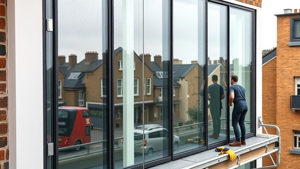 Polycarbonate to Glass Conversion Earl's Court