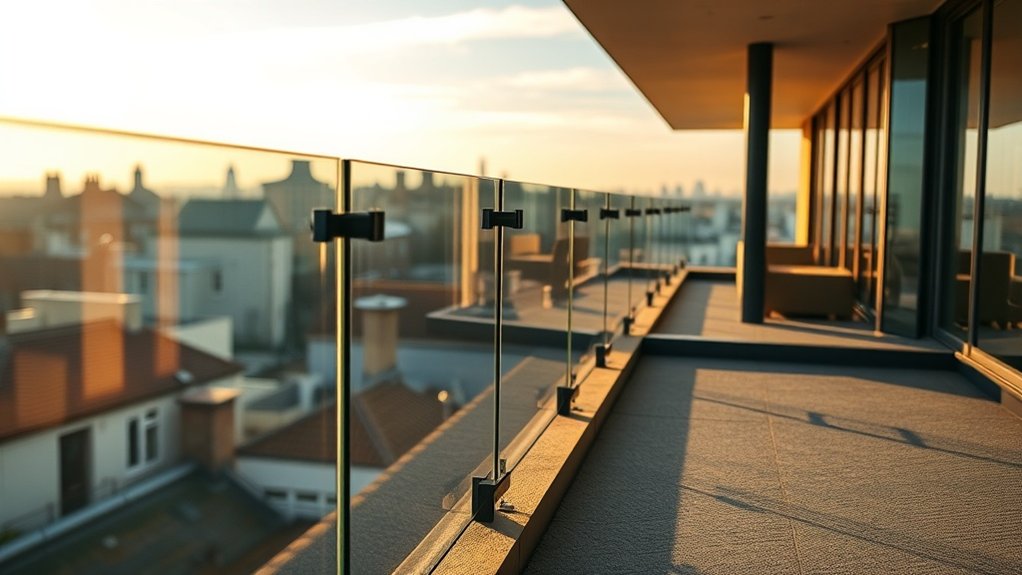 Terrace Glass Balustrades Earl's Court