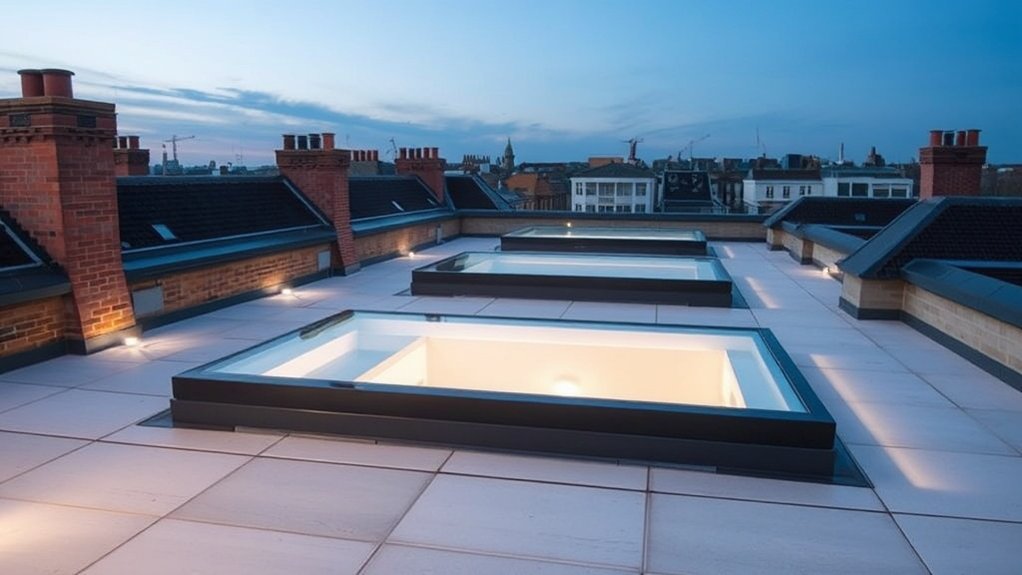Walk-On Roof Lights Earl's Court